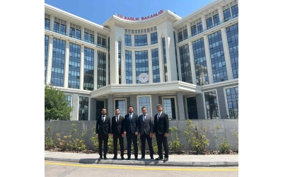 GENEL BAŞKANIMIZ ÖNDERLİĞİNDE YÖNETİM KURULU ÜYELERİMİZ İLE SAĞLIK BAKANLIĞI ZİYARETİ