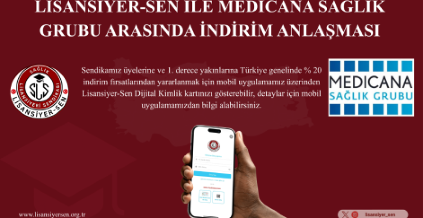 LİSANSİYER-SEN İNDİRİM ANLAŞMASI!